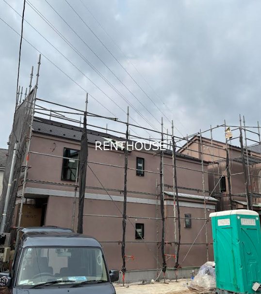 府中市天神町新築計画  リビング