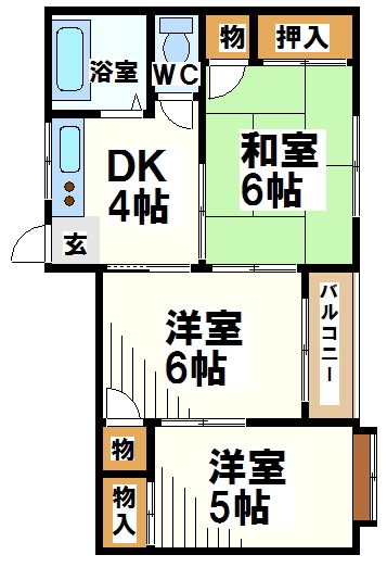 コーポ静香  間取り