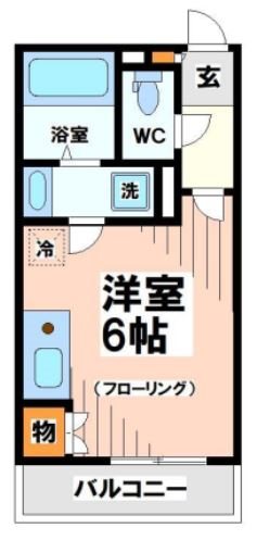 esカーサ幡ヶ谷　当社管理物件 間取り