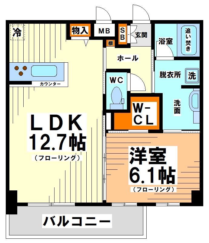 ハイムローゼⅦ 間取り
