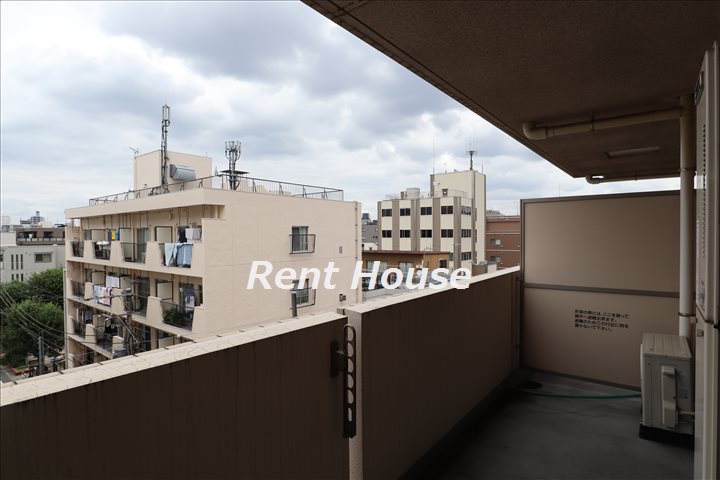 ベルジュ弥生町  ベランダ