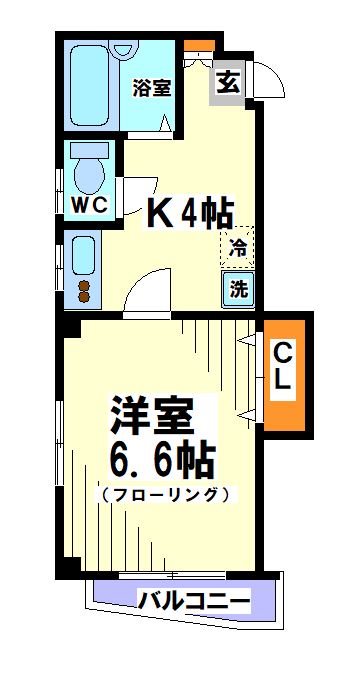 ＴＨＥフォートクワハラ　  間取り
