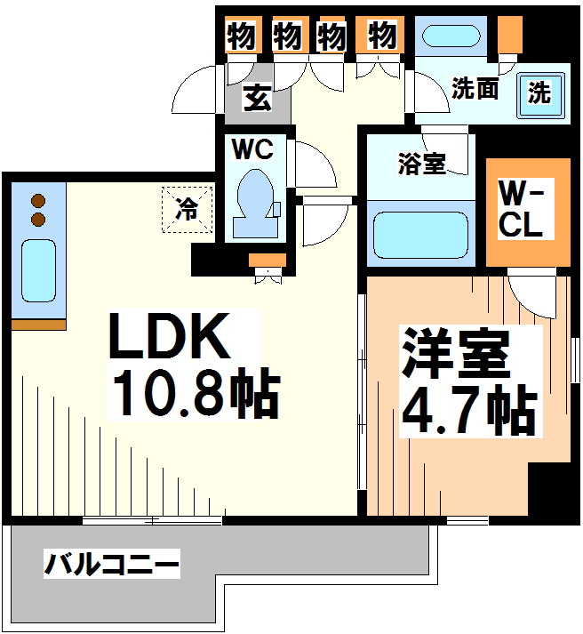 ルシュクレ永福 間取り