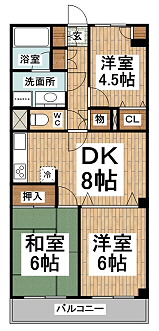グラシアス三鷹 間取り