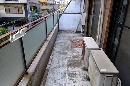 グラシアス三鷹 ベランダ