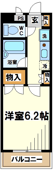 メゾンシェ―ヌ   間取り