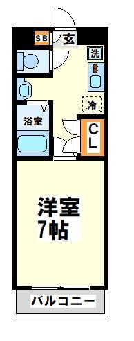 キングスコート     間取り