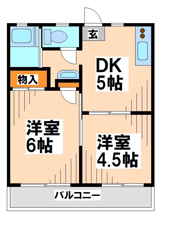 メゾン秀和   間取り