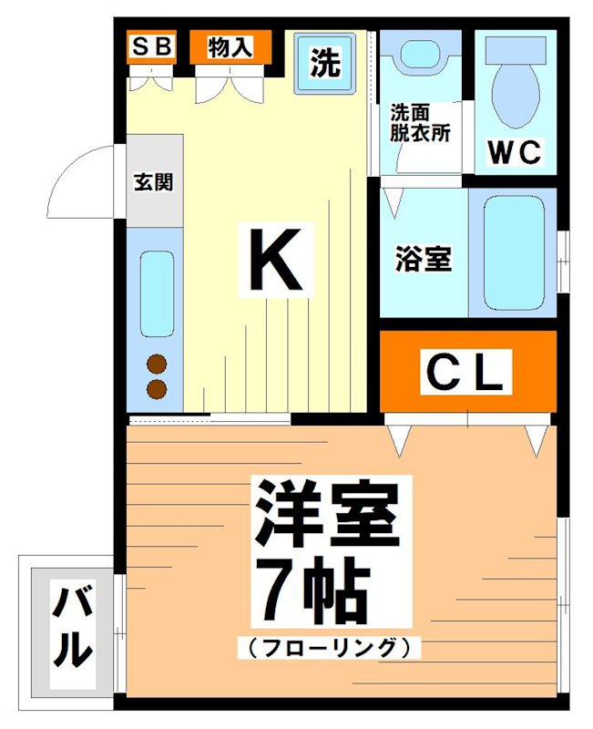 ラメゾンブランシュ   間取り