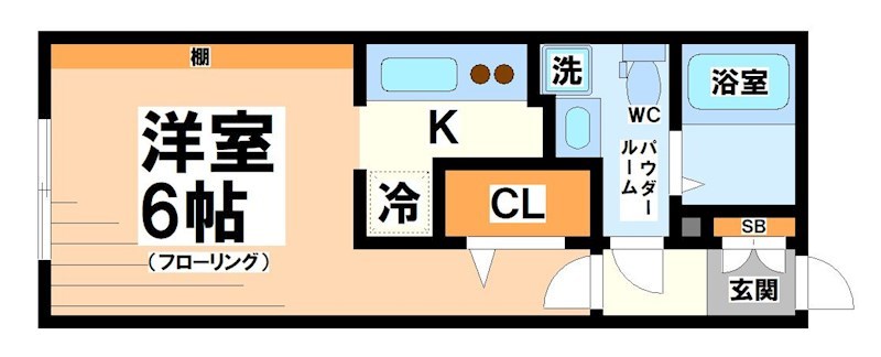 Branche中野富士見町（ブランシェ中野富士見町） 間取り