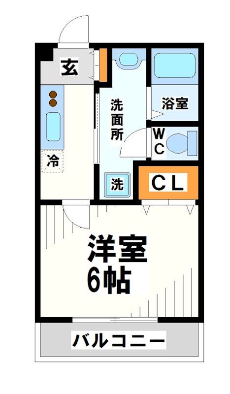 ラメール   間取り