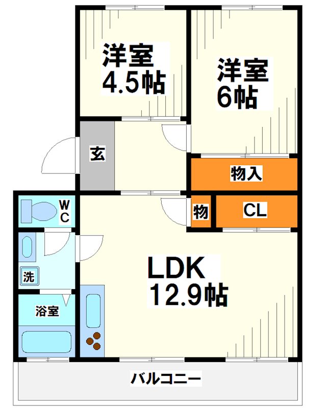 車返団地    間取り