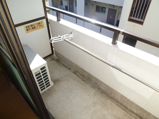 大竹ハイツ2   ベランダ