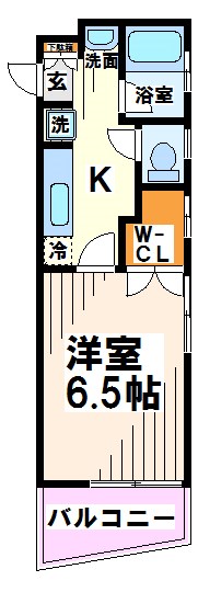 ポナール日新 　当社管理物件  間取り