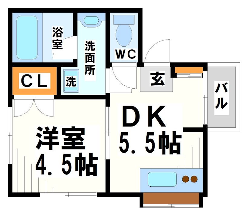 メゾンリーフ   間取り図