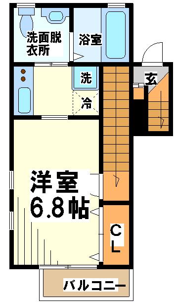 シャトレ 【当社管理物件】  間取り