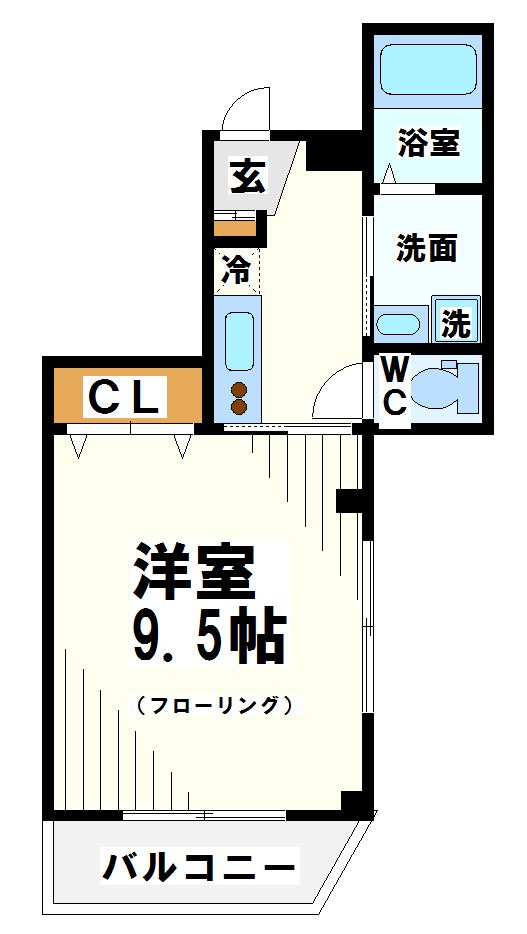 ホクレア・ラ二三上　【当店限定物件】   間取り図