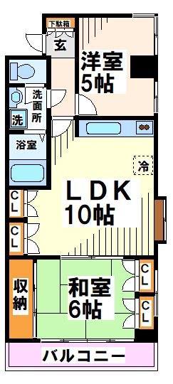 コート櫻参道   間取り