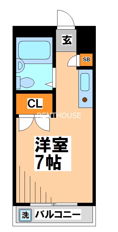 ロイヤルカイザー  間取り図
