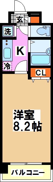 グランドガーラ代田橋 間取り