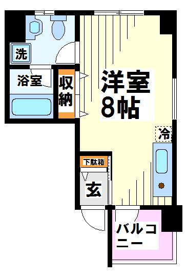 ビジュー府中  間取り