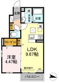 グレイスK  間取り