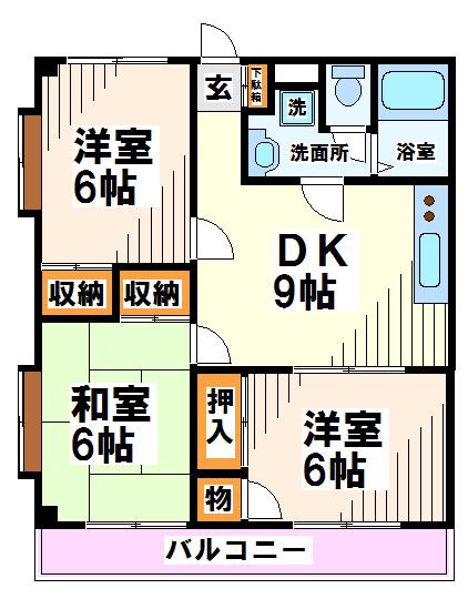 ロイヤルハイムI 間取り