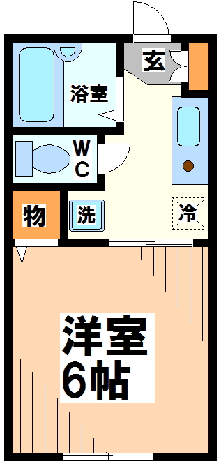ハイムおもだか 間取り