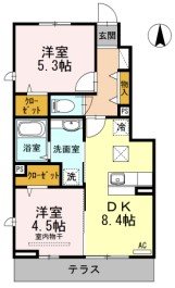 クレール松ノ木 間取り