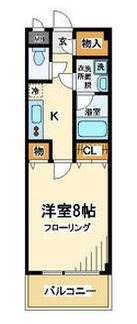 ルビサ―ジュ   間取り