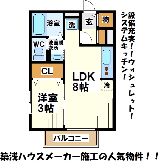 プランドール    間取り