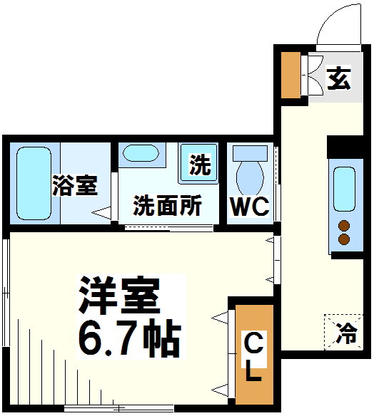 グランモア   間取り
