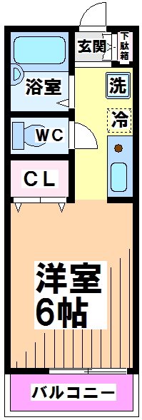 テラス明大前 間取り