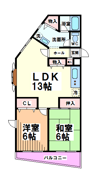 ユリシーズ浜田山 間取り