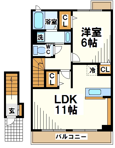 グランデニケⅡ    間取り