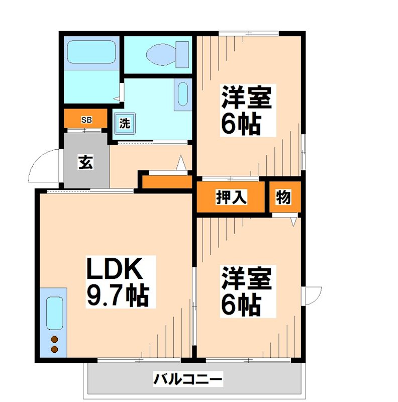 カサベルデ    間取り