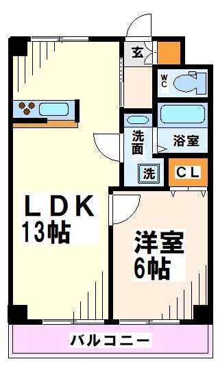 ハイツ小林  間取り