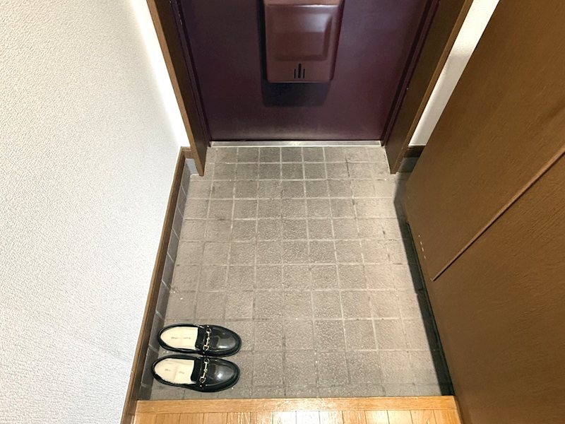 アルパイン松原 玄関