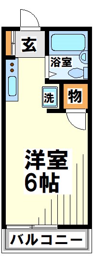 移山ハイツ　 間取り