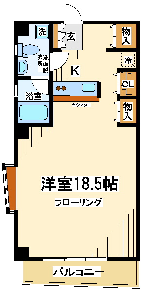 つつじヶ丘エクセルハイツⅣ  間取り