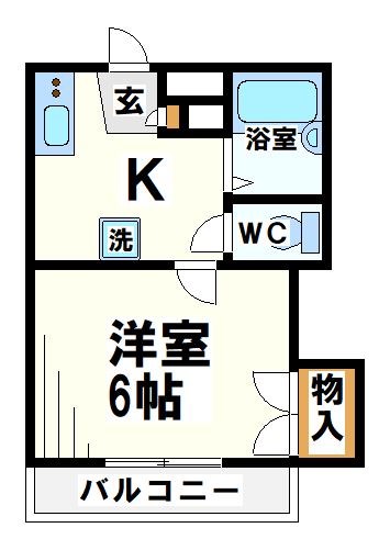 シュロスプリーマ  間取り