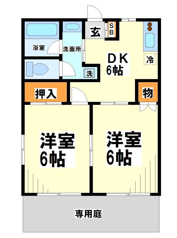 ハイム田ぶち 間取り