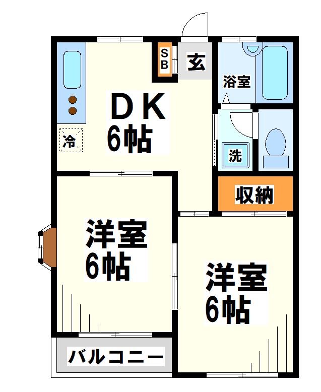 パストラルハイム   間取り