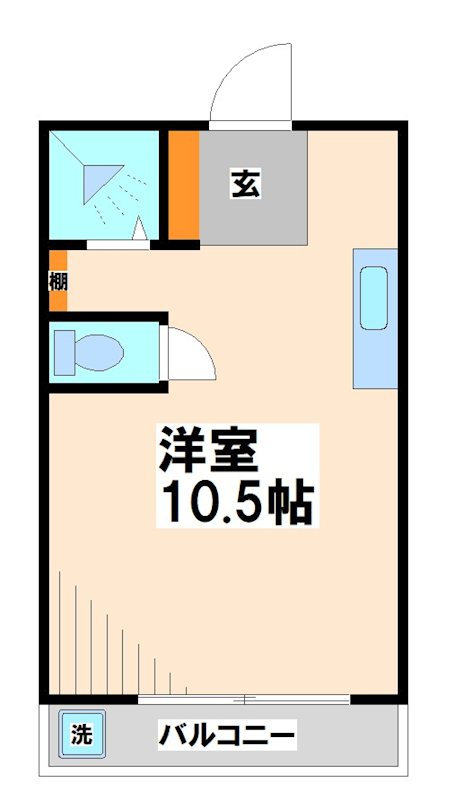 コーポラス三九  間取り