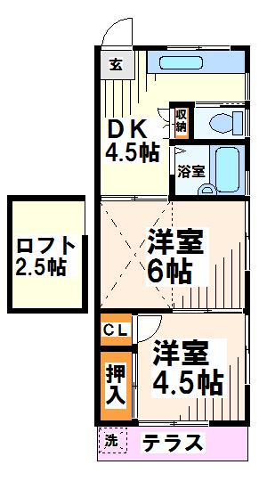 ＮＴコーポ   間取り
