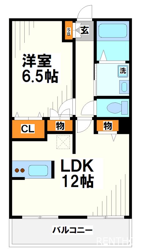 アークテラス多磨     間取り