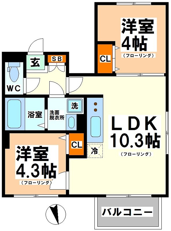 ヴェルディア中野南台 間取り