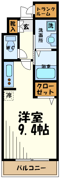 エルガーデン   間取り