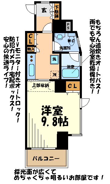 つつじヶ丘エクセルハイツIV 間取り