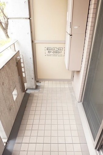 つつじヶ丘エクセルハイツIV ベランダ